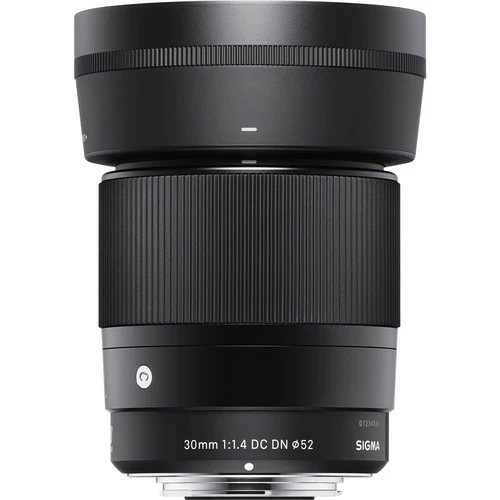 עדשה sigma 30 f/1.4 dc dn c למצלמות Canon EF-M עדשה sigma 30 f/1.4 dc dn c למצלמות Canon EF-M