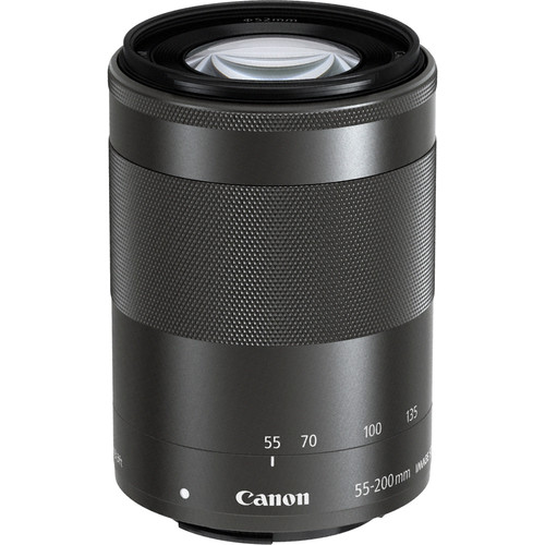 עדשה Canon EF-M 55-200mm f/4.5-6.3 IS STM עדשה Canon EF-M 55-200mm f/4.5-6.3 IS STM