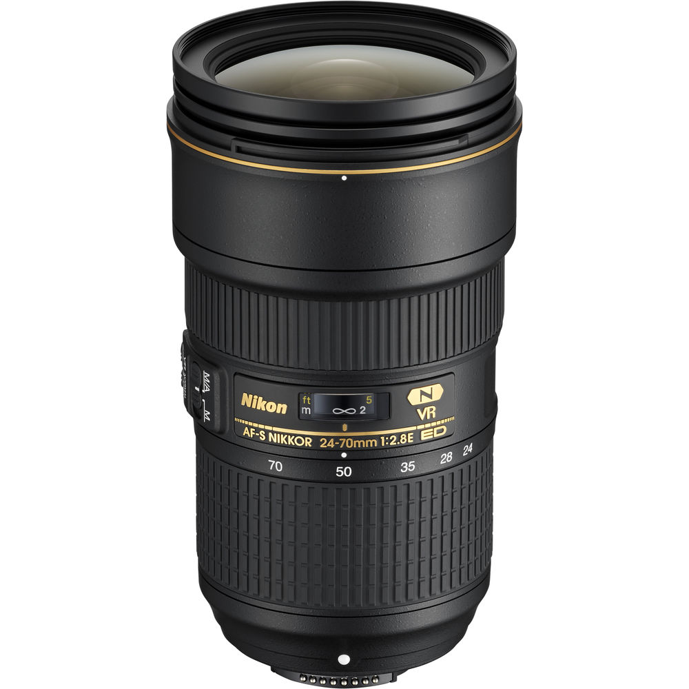 עדשה Nikon AF-S NIKKOR 24-70mm f/2.8E ED VR – יד שניה עדשה Nikon AF-S NIKKOR 24-70mm f/2.8E ED VR – יד שניה