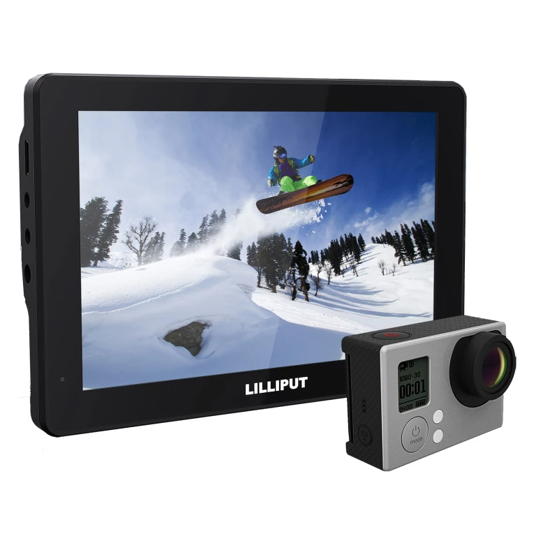 Lilliput Mopro 7" X-Sports For GoPro Hero 3+/4 & DSLR Lilliput Mopro 7" X-Sports For GoPro Hero 3+/4 & DSLR