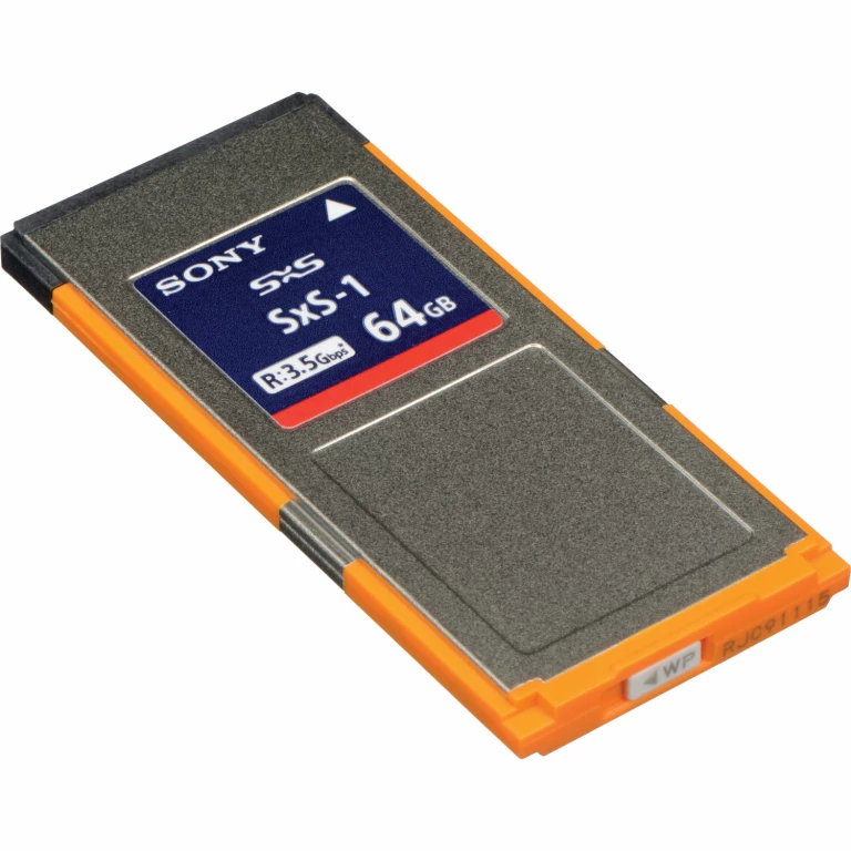 כרטיס זיכרון Sony 64GB SxS-1 x 2 כרטיס זיכרון Sony 64GB SxS-1 x 2