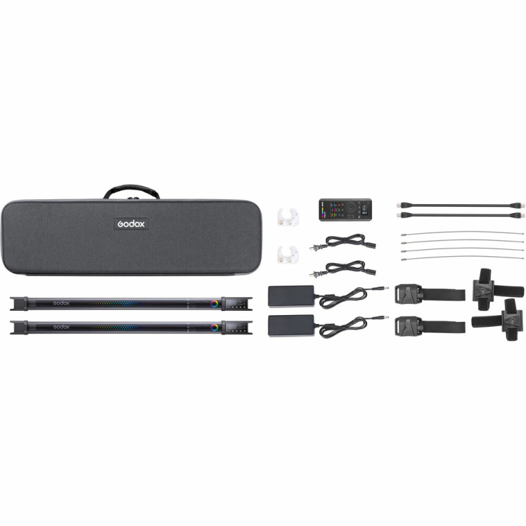 ערכת 2 מקלות אור ושלט Godox TL60 RGB Tube Light ערכת 2 מקלות אור ושלט Godox TL60 RGB Tube Light