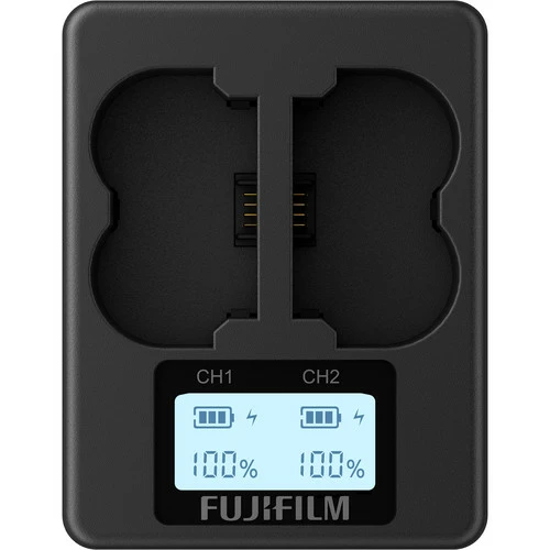 מטען כפול FUJIFILM BC-W235 Dual Battery Charger מטען כפול FUJIFILM BC-W235 Dual Battery Charger