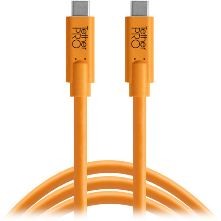 כבל Tether Tools TetherPro USB Type-C to USB Type-C 4.6m כבל Tether Tools TetherPro USB Type-C to USB Type-C 4.6m