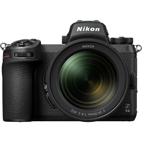 קיט מצלמה ללא מראה ועדשה Nikon Z6 II + 24-70mm f/4 קיט מצלמה ללא מראה ועדשה Nikon Z6 II + 24-70mm f/4