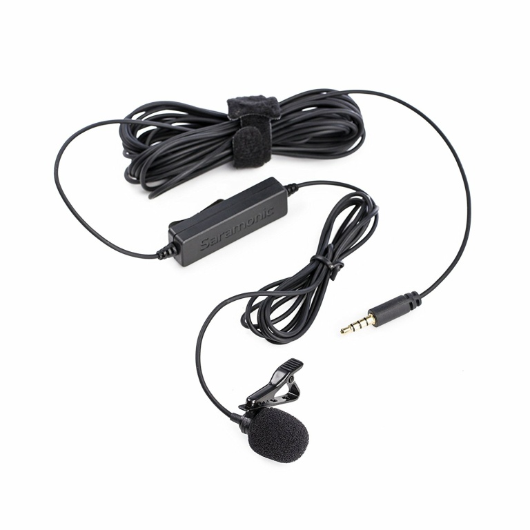 מיקרופון דש Saramonic lavmicro lavalier mic מיקרופון דש Saramonic lavmicro lavalier mic