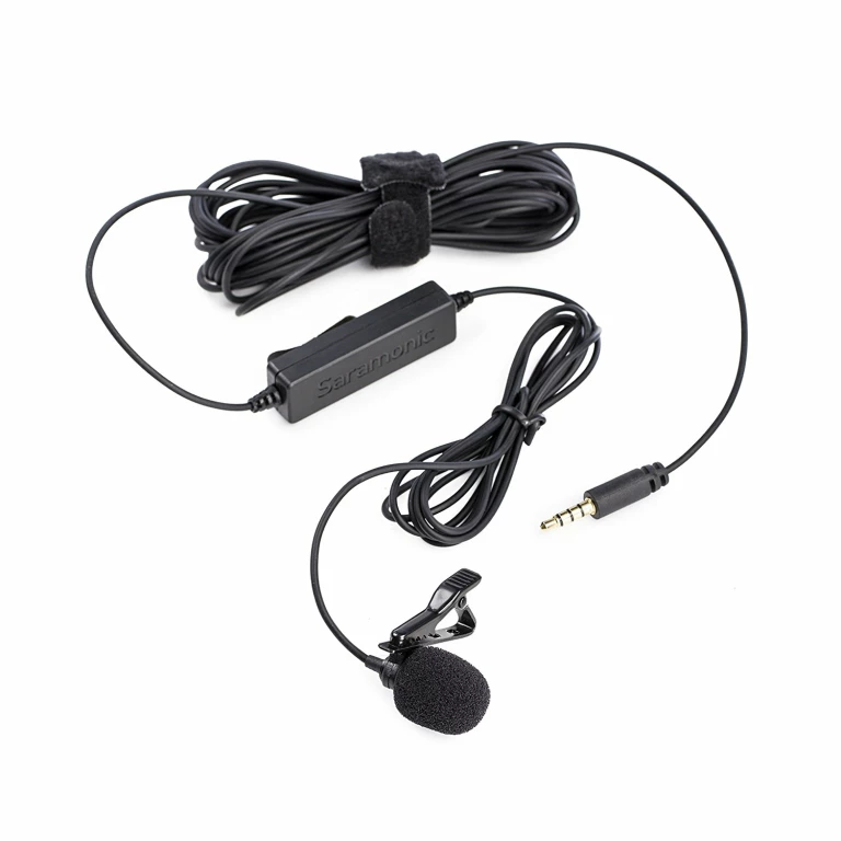 מיקרופון דש Saramonic lavmicro lavalier mic מיקרופון דש Saramonic lavmicro lavalier mic