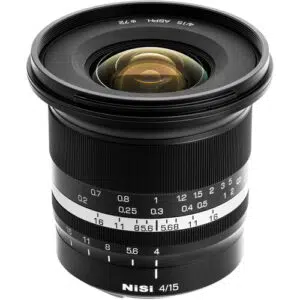 עדשה Nisi Lens 15mm f/4 עם חיבור E-Mount עדשה Nisi Lens 15mm f/4 עם חיבור E-Mount