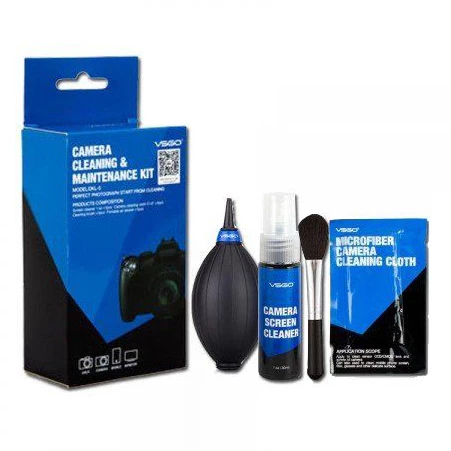 ערכת ניקוי למצלמות VSGO Camera Cleaning & Maintenance Kit DKL-5S ערכת ניקוי למצלמות VSGO Camera Cleaning & Maintenance Kit DKL-5S