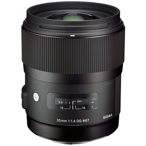 עדשה Sigma 35mm f/1.4 DG HSM Art למצלמות Canon עדשה Sigma 35mm f/1.4 DG HSM Art למצלמות Canon