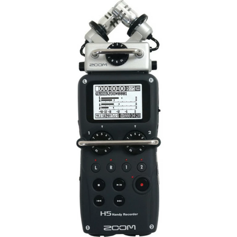 מכשיר הקלטה נייד מקצועי קומפקטי Zoom H5 מכשיר הקלטה נייד מקצועי קומפקטי Zoom H5