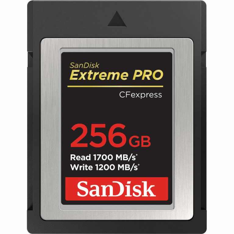 כרטיס זיכרון SanDisk 256GB CFexpress Card Type B כרטיס זיכרון SanDisk 256GB CFexpress Card Type B