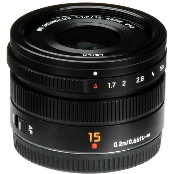 עדשה Panasonic Leica DG 15mm f/1.7 ASPH