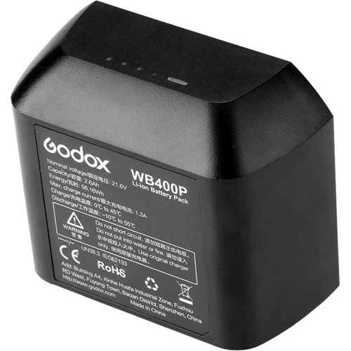 סוללה godox wb400p battery for ad400 pro סוללה godox wb400p battery for ad400 pro