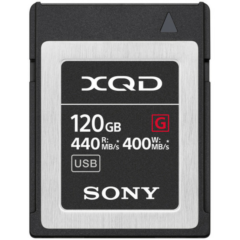 כרטיס זיכרון Sony 120gb G XQD כרטיס זיכרון Sony 120gb G XQD
