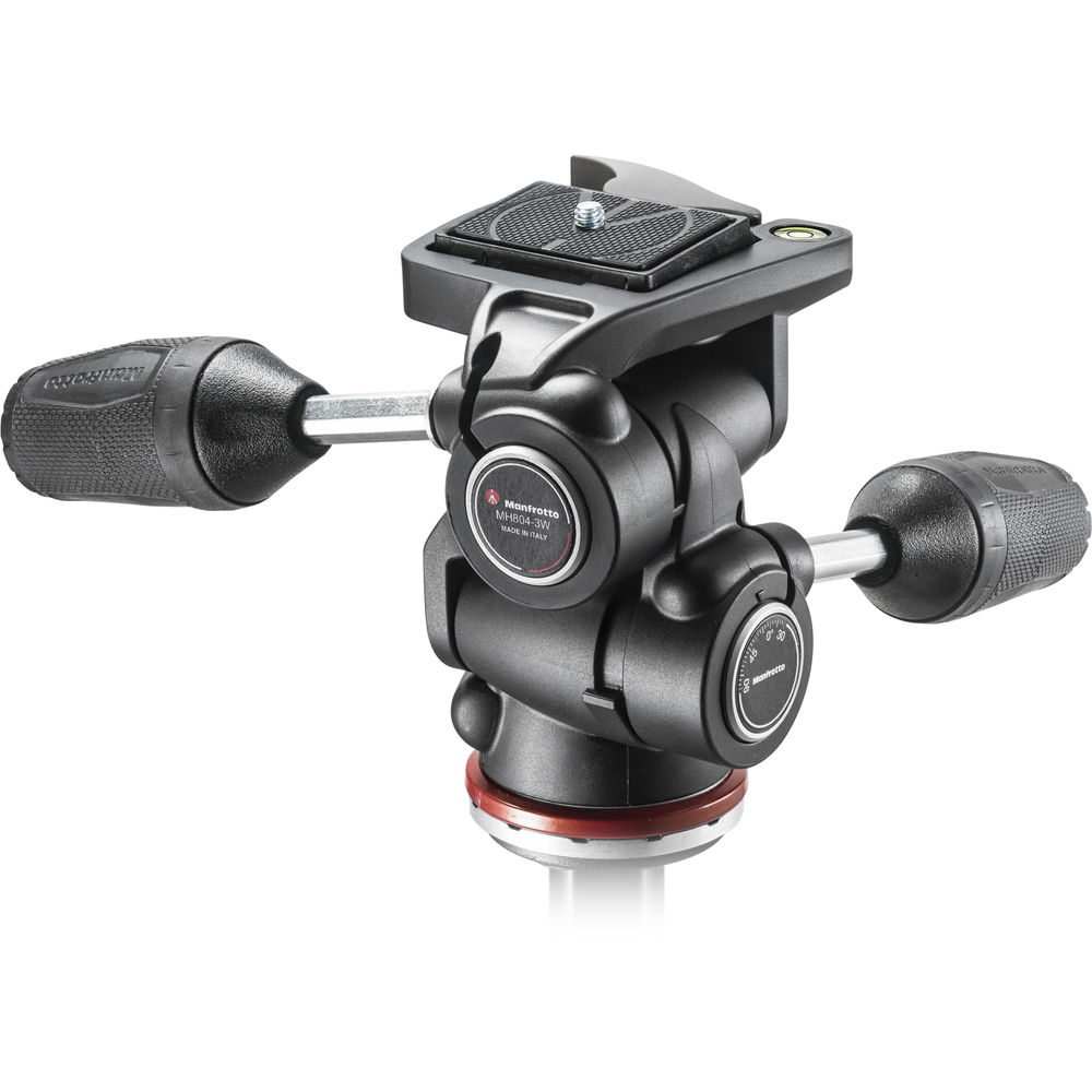 ראש חצובה תלת מימדי Manfrotto MH804-3W 3-Way ראש חצובה תלת מימדי Manfrotto MH804-3W 3-Way
