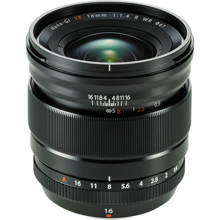 עדשה Fujifilm XF 16mm f/1.4 R WR עדשה Fujifilm XF 16mm f/1.4 R WR