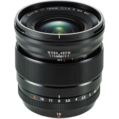 עדשה Fujifilm XF 16mm f/1.4 R WR יד שניה עדשה Fujifilm XF 16mm f/1.4 R WR יד שניה