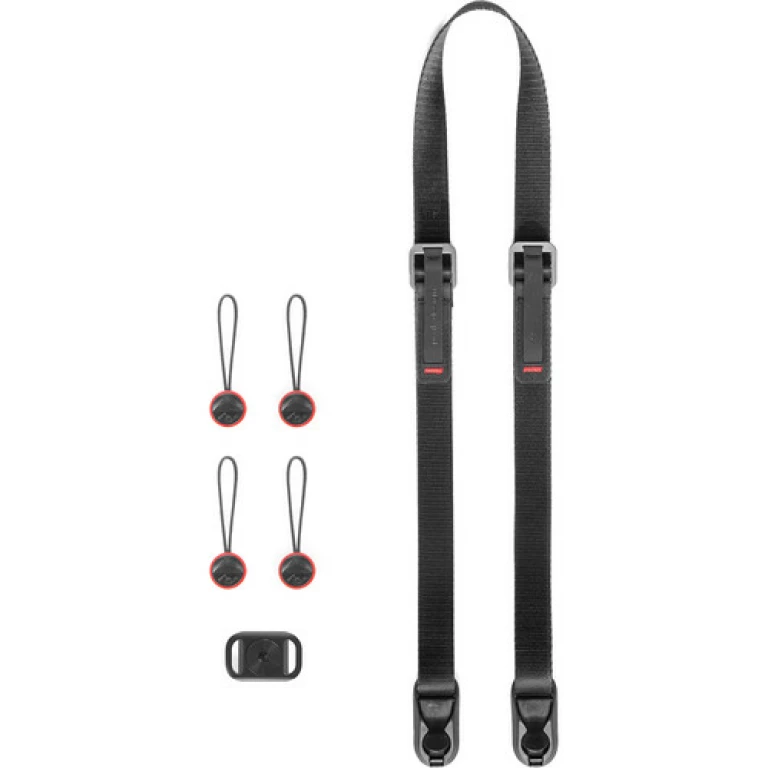 רצועה למצלמה – שחור Peak Design Leash Camera Strap רצועה למצלמה – שחור Peak Design Leash Camera Strap