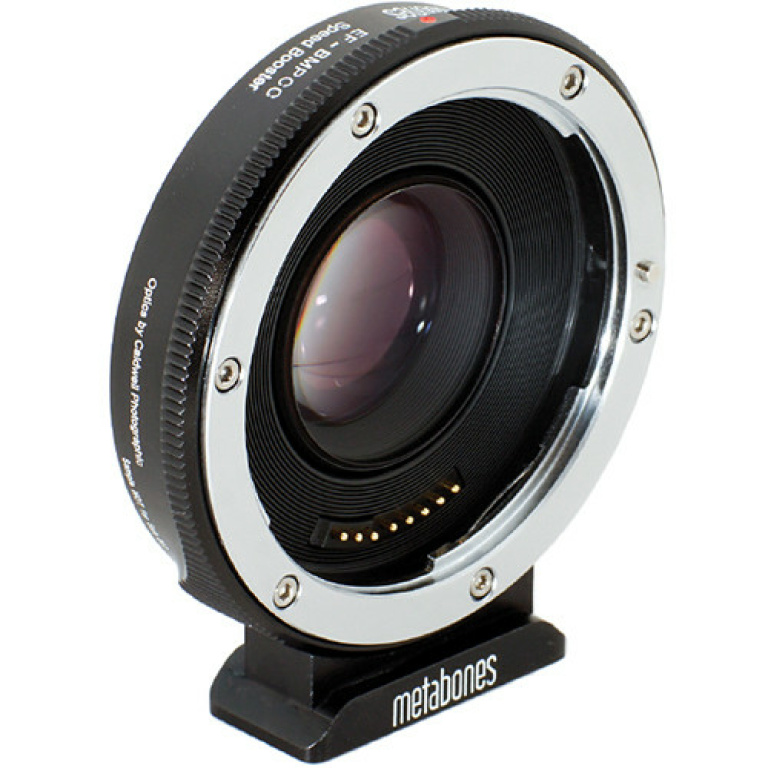 מתאם Metabones Speed Booster מעדשות Canon EF למצלמות BMPCC מתאם Metabones Speed Booster מעדשות Canon EF למצלמות BMPCC