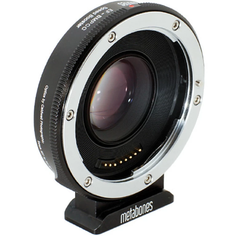 מתאם Metabones Speed Booster מעדשות Canon EF למצלמות BMPCC מתאם Metabones Speed Booster מעדשות Canon EF למצלמות BMPCC