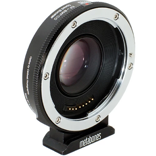 מתאם Metabones Speed Booster מעדשות Canon EF למצלמות BMPCC מתאם Metabones Speed Booster מעדשות Canon EF למצלמות BMPCC