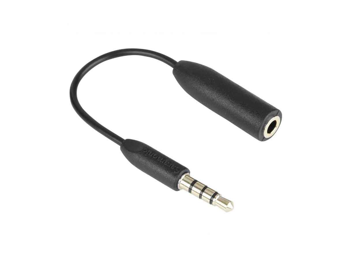 מתאם 3.5 מ"מ Saramonic SR-UC201 TRS – TRRS מתאם 3.5 מ"מ Saramonic SR-UC201 TRS – TRRS