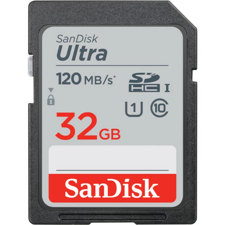 כרטיס זיכרון Sandisk Ultra SDXC 32gb 120mb/s כרטיס זיכרון Sandisk Ultra SDXC 32gb 120mb/s