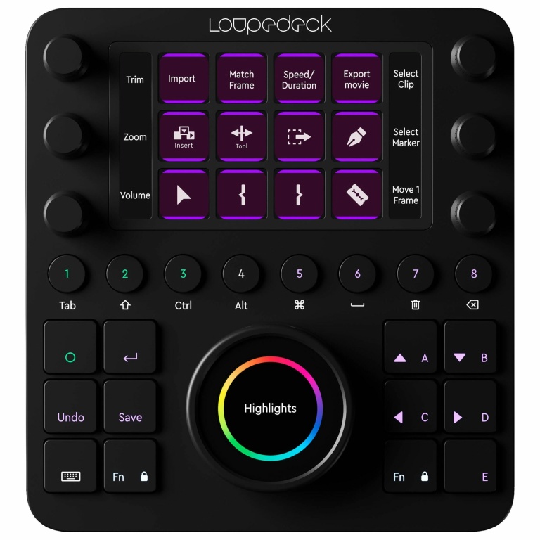 קונסולת עריכה Loupedeck CT קונסולת עריכה Loupedeck CT