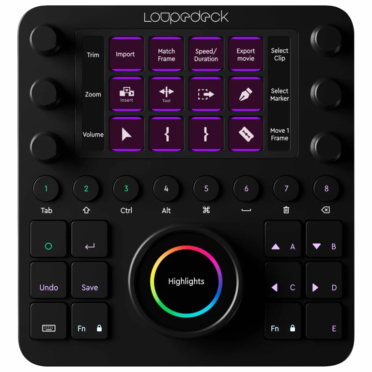 קונסולת עריכה Loupedeck CT קונסולת עריכה Loupedeck CT