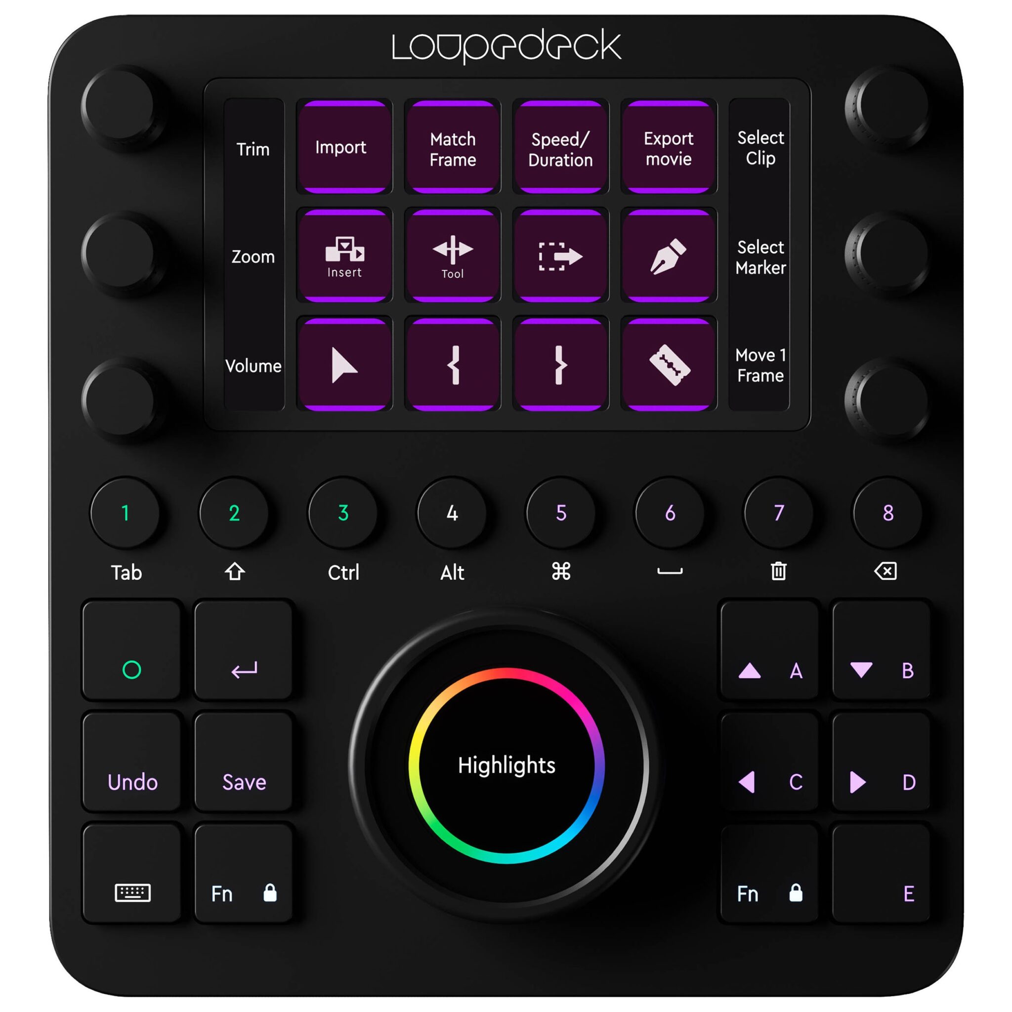 קונסולת עריכה Loupedeck CT קונסולת עריכה Loupedeck CT