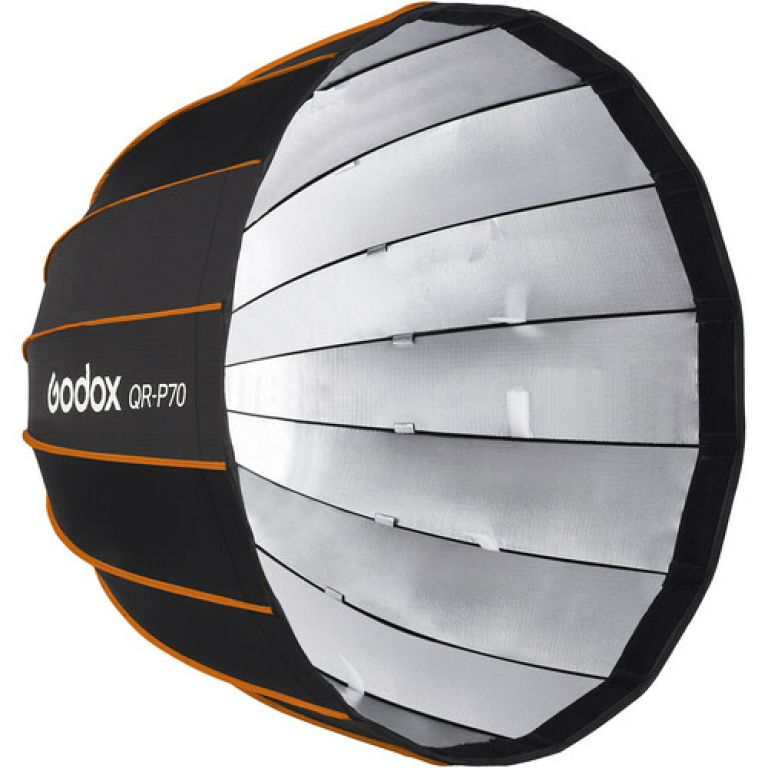 סופטבוקס Godox qr-p70 quick release parabolic softbox סופטבוקס Godox qr-p70 quick release parabolic softbox