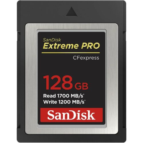 כרטיס זיכרון Sandisk Extreme Pro CFExpress Type B 128gb 1700mb/s כרטיס זיכרון Sandisk Extreme Pro CFExpress Type B 128gb 1700mb/s
