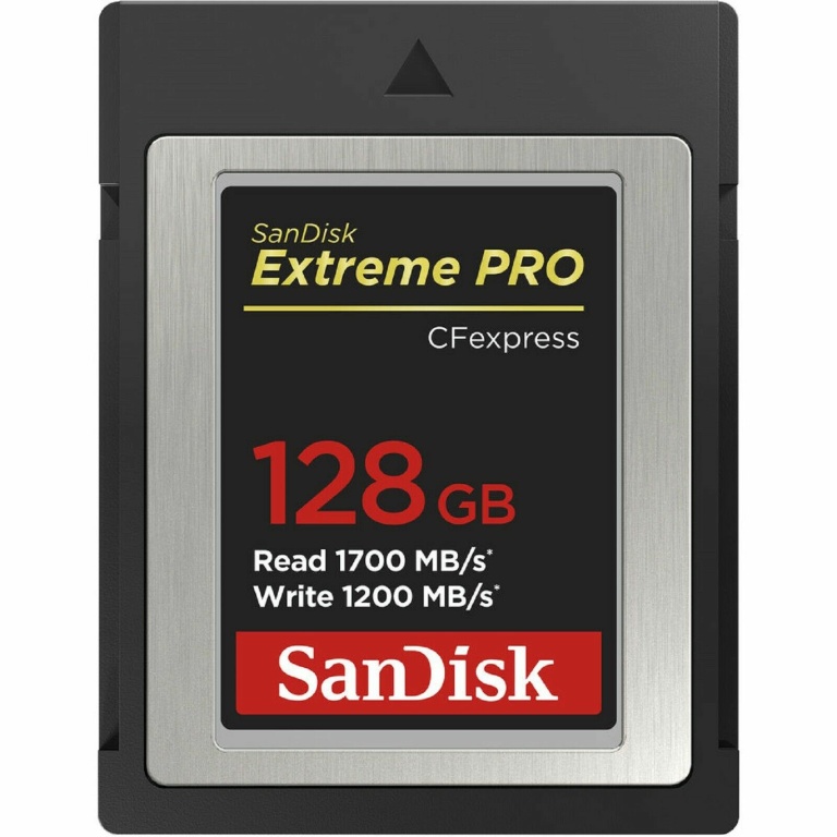 כרטיס זיכרון Sandisk Extreme Pro CFExpress Type B 128gb 1700mb/s כרטיס זיכרון Sandisk Extreme Pro CFExpress Type B 128gb 1700mb/s
