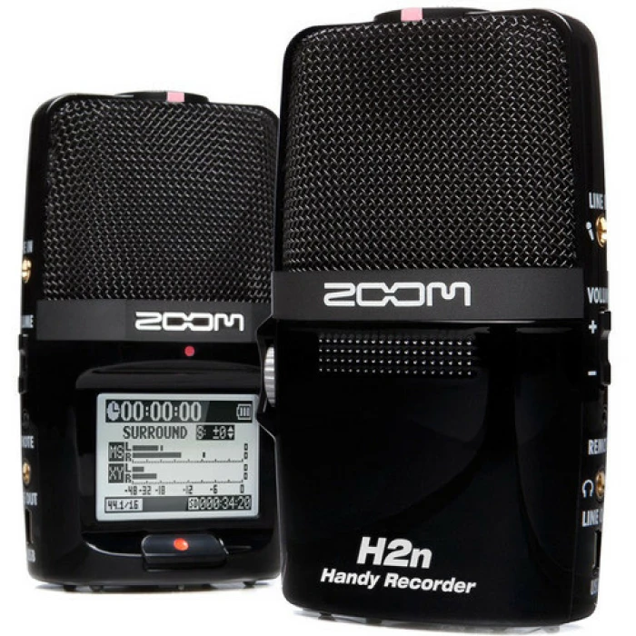 מכשיר הקלטה נייד מקצועי קומפקטי Zoom H2n | ארליך