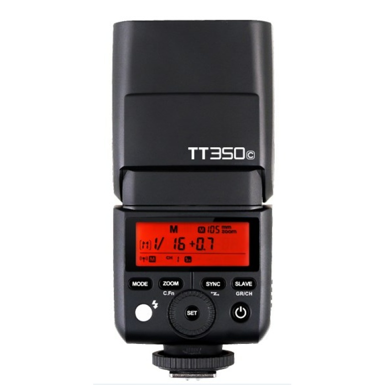 פלאש Godox Speedlite TT350c למצלמות Canon פלאש Godox Speedlite TT350c למצלמות Canon