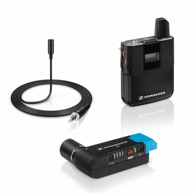מיקרופון אלחוטי Sennheiser AVX-me2 set מיקרופון אלחוטי Sennheiser AVX-me2 set