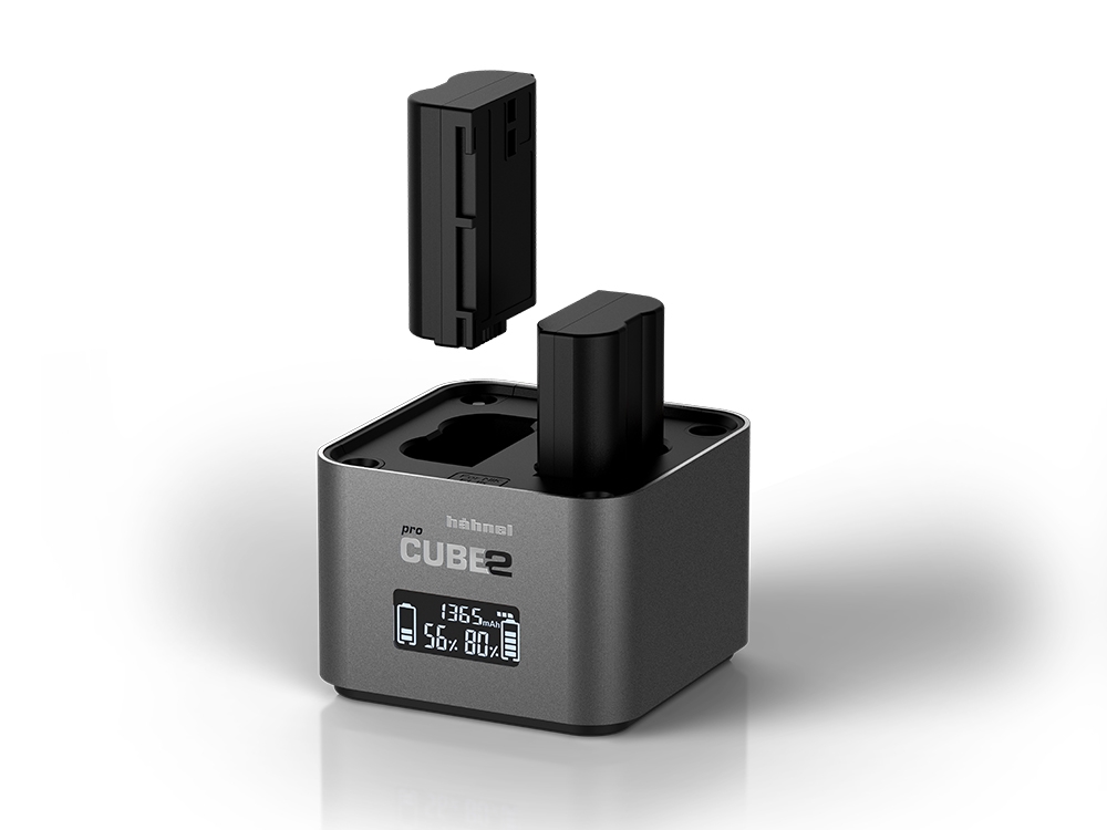 מטען נייח Hahnel Cube 2 Pro Nikon מטען נייח Hahnel Cube 2 Pro Nikon