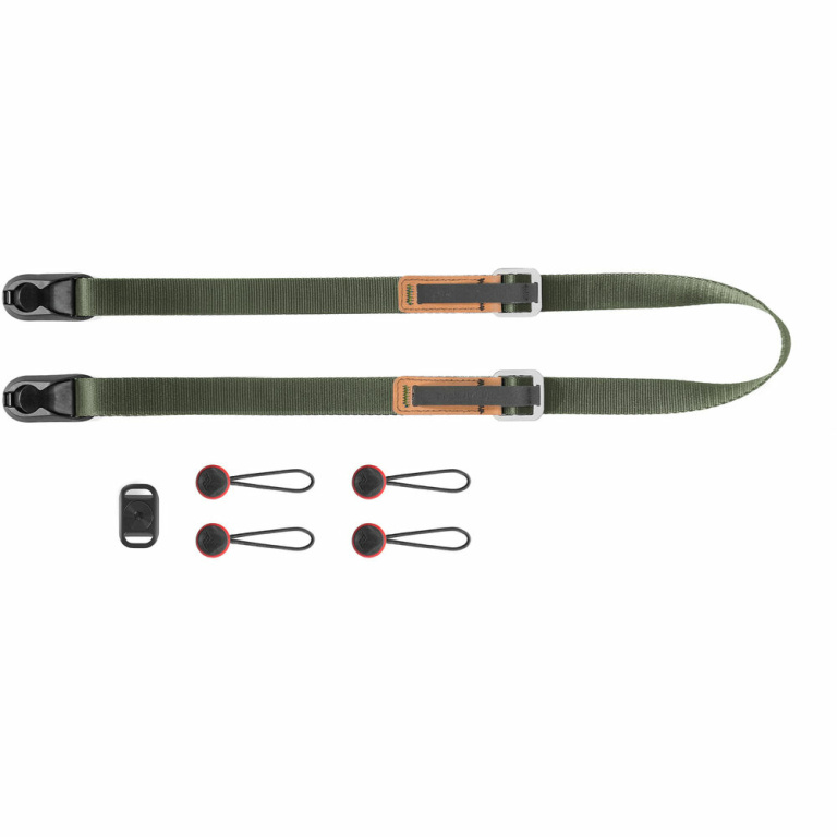 רצועה למצלמה – ירוק כהה Peak Design Leash Camera Strap רצועה למצלמה – ירוק כהה Peak Design Leash Camera Strap