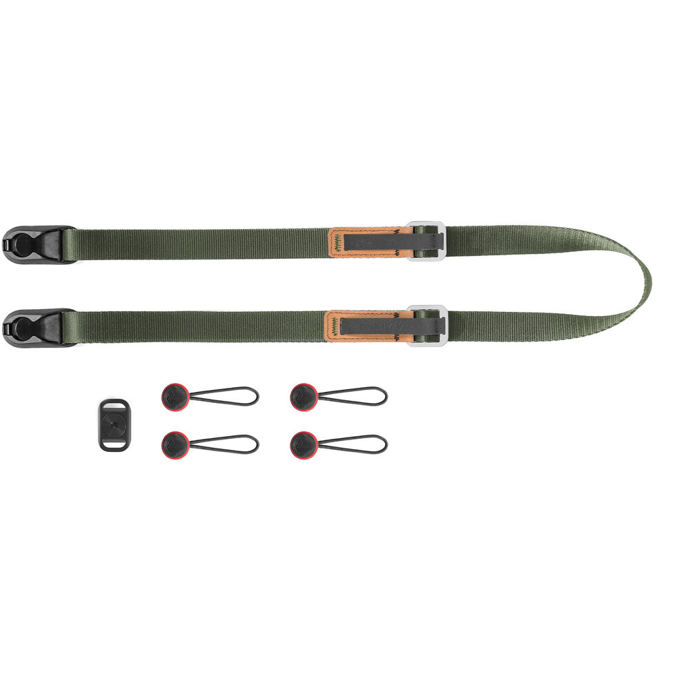רצועה למצלמה – ירוק כהה Peak Design Leash Camera Strap רצועה למצלמה – ירוק כהה Peak Design Leash Camera Strap