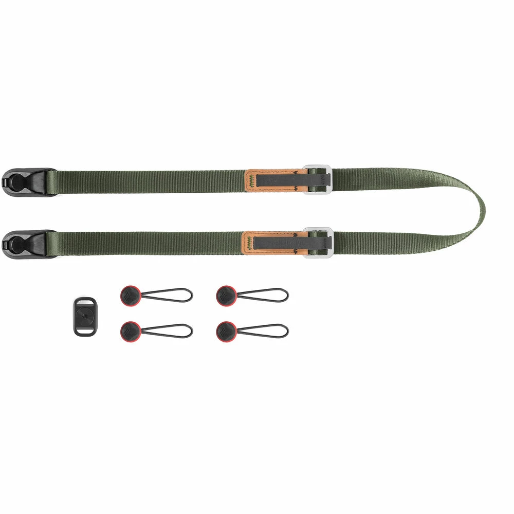 רצועה למצלמה – ירוק כהה Peak Design Leash Camera Strap רצועה למצלמה – ירוק כהה Peak Design Leash Camera Strap