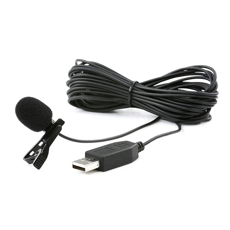 מיקרופון דש Saramonic SR-ULM10 USB Lavalier Microphone מיקרופון דש Saramonic SR-ULM10 USB Lavalier Microphone