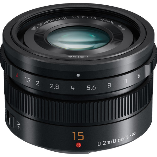 עדשה Panasonic Leica DG 15mm f/1.7 ASPH עדשה Panasonic Leica DG 15mm f/1.7 ASPH