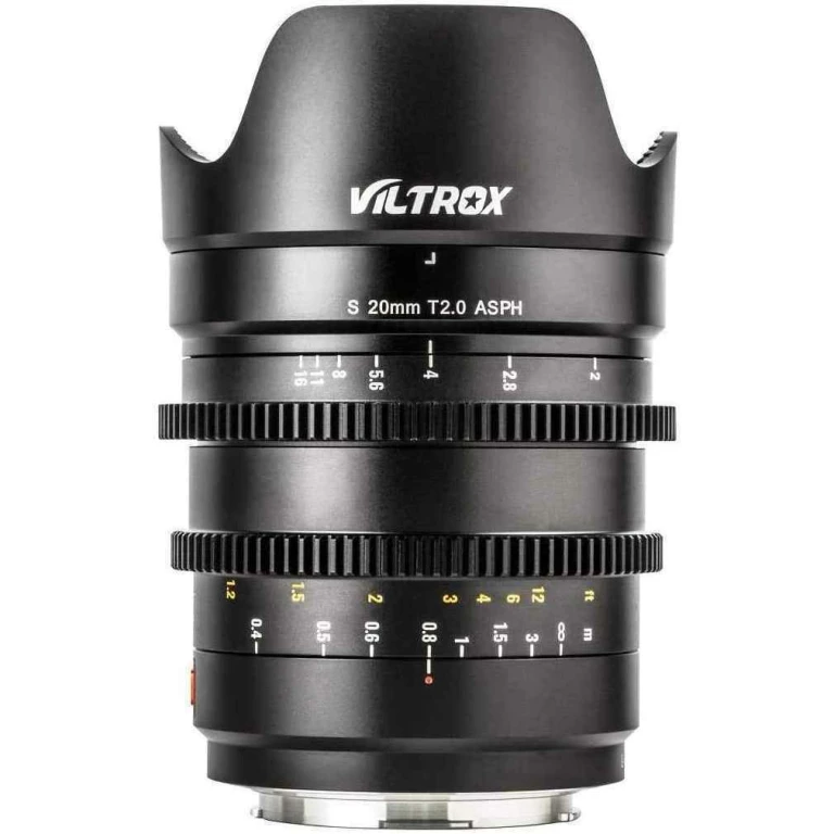 עדשה viltrox 20mm T2.0 למצלמות Sony E עדשה viltrox 20mm T2.0 למצלמות Sony E