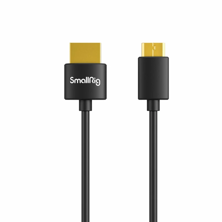 כבל דק 35 ס"מ HDMI – MINI HDMI דגם SmallRig 3040 כבל דק 35 ס"מ HDMI – MINI HDMI דגם SmallRig 3040