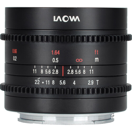 עדשה Laowa 9mm T2.9 Zero-D Cine Lens למצלמות Sony E עדשה Laowa 9mm T2.9 Zero-D Cine Lens למצלמות Sony E