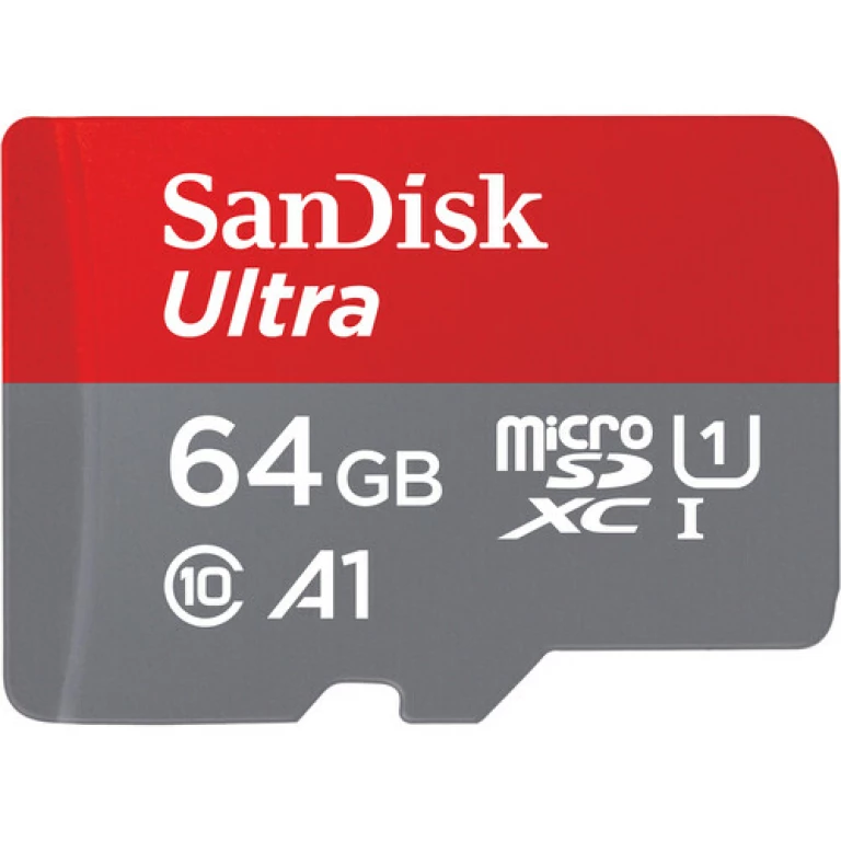 כרטיס זיכרון Sandisk Ultra Micro-SD 64gb 120mb/s כרטיס זיכרון Sandisk Ultra Micro-SD 64gb 120mb/s