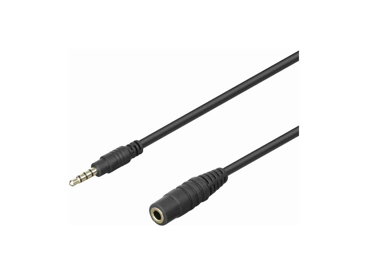 כבל מאריך TRRS חיבור 3.5 מ"מ Saramonic SR-SC5000 כבל מאריך TRRS חיבור 3.5 מ"מ Saramonic SR-SC5000