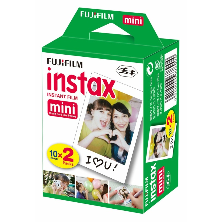 ניירות צילום Fujifilm Instax Mini film 20 pack ניירות צילום Fujifilm Instax Mini film 20 pack
