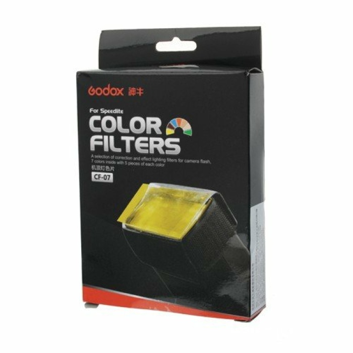 GODOX CR-07 סט ג'לים צבעוניים